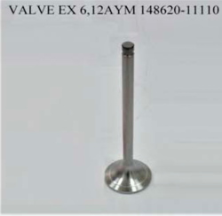 YANMAR 6AYM-WET ETE EXHAUST VALVE  148620-11110